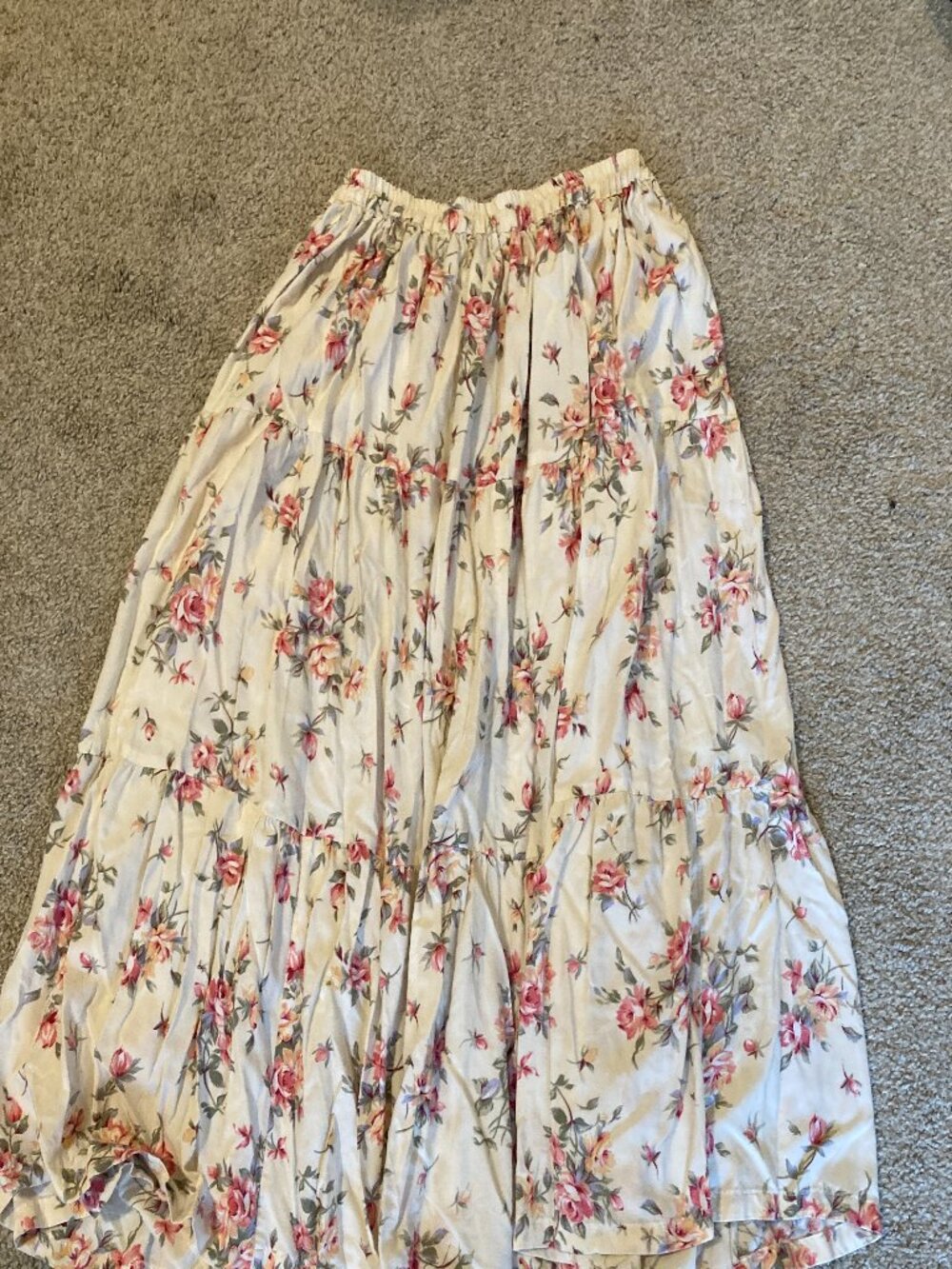 Floral Maxi Skirt